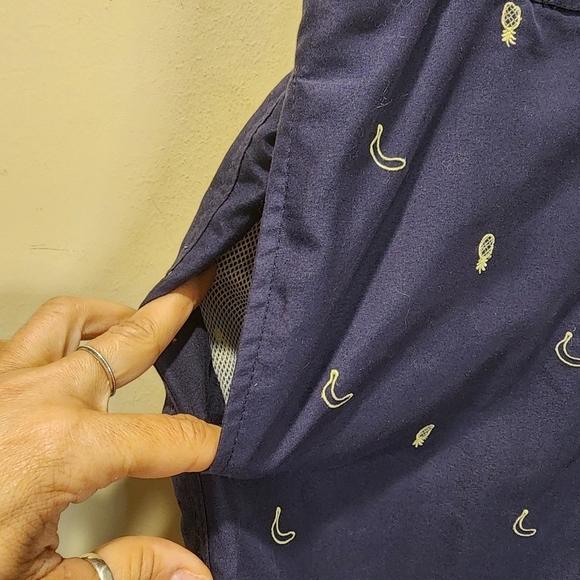 Trunks Surf and Swim Co. Nave Blur banana pinapple print swimmer short M - Picture 3 of 11